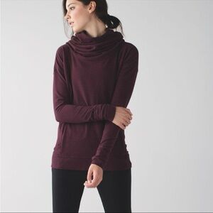Lululemon Stress Less Funnel Neck Hoodie Sweatshirt